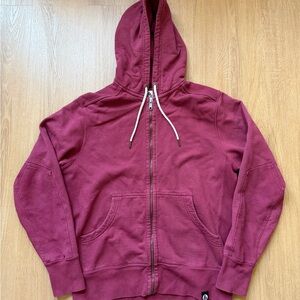 American Giant Classic Full Zip Port Colored Hoodie Pre Owned Size Large